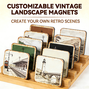 Magnete per Frigorifero in Metallo Personalizzato, Regalo Souvenir Elegante, per il Mercato Turistico Mondiale, Distribuzione per Catene di Negozi - Product Image 6