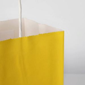 <b>Small</b> Kraft Bags with Handles Paper Birthday Wedding Party Grocery Retail Shopping Business Craft <b>Gift</b> Heavy Duty Paper Bag - Product Image 4