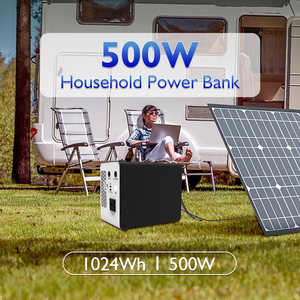 Nueva Estación de Energía Portátil 2025, 1000w 500w 1000wh 2000wh, Batería de Litio Premium, Sistema de Almacenamiento de Energía con Carga Solar HP1500K 1000w - Product Image 5