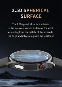Montre connectée <span class=keywords><strong>U11</strong></span> Fashion, écran AMOLED HD de 1,43 pouce, étanche IP68, lampe de poche, suivi de la santé, montre connectée sportive Bluetooth pour hommes et femmes - Product Image 4