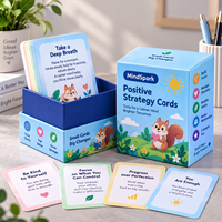 Cartes éducatives personnalisées, cartes à jouer, cartes flash, boîtes d'emballage, jeux de cartes, impression personnalisée, fabricant OEM