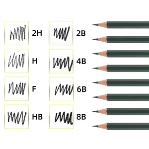 Xin Bowen 19-teiliges Kunst-Set professionelles Zeichenset Skizzierblock-Stift-Set Holzkohle-Stift-Schärfer Zeichnungstool-Kits mit Schachtel