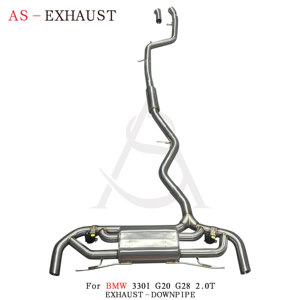 Escape de Alto Rendimiento de Acero Inoxidable 304 para <span class=keywords><strong>BMW</strong></span> 320i 325i 330i <span class=keywords><strong>335i</strong></span> <span class=keywords><strong>G20</strong></span> G21 G28 F30 F35 - Product Image 4