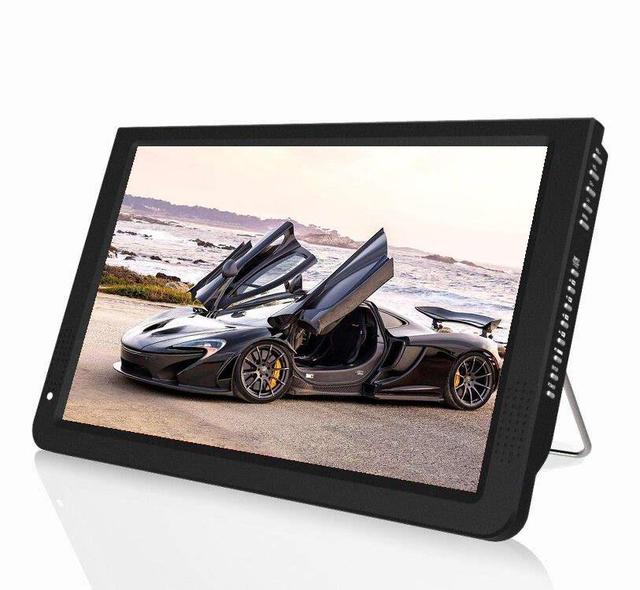 Cheap Lcd Tv Portable Digital Rechargeable Solar Dc Power 12v14 Inch Led Tv Mini Smart Tv Portable