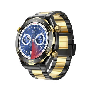<span class=keywords><strong>Smartwatch</strong></span> Z91 Pro Max con Schermo AMOLED, Navigazione GPS, Ricarica Magnetica, Chiamate, Impermeabile, Elegante <span class=keywords><strong>Oro</strong></span> Lusso per Uomini e Donne - Product Image 2