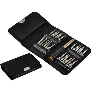 Precision Pocket <b>Screwdriver</b> <b>Set</b> 25 Piece With Organizer Case For Electronics Repair - Product Image 1