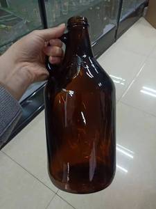 La mejor calidad original ámbar transparente 1L 4L <span class=keywords><strong>California</strong></span> copa <span class=keywords><strong>de</strong></span> vino Growler botella tarro con asa - Product Image 6