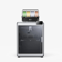 Imprimante 3D de bureau K2 Plus pour Combo, double extrudeur PLA, nouvelle, 16 couleurs, vitesse rapide 600 mm/s, 350*350*350 mm, prototypage FDM automatique