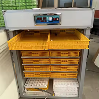 2025 nouvelle machine d'incubateur d'oeufs de technologie à vendre 1,056 capacité d'oeufs de poulet