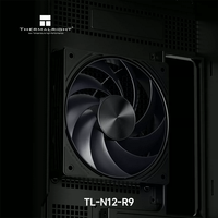 Thermalright TL-N12-R9 120mm PWM PC Case Fan 2400RPM LCP Lame 85.35CFM Roulement à billes double à débit d'air élevé
