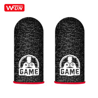 WFUN Gants de jeu respirants pour écran tactile sensible, doigts protégés, ultra-fins pour PUBG