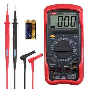 UNI-T UT51 มัลติมิเตอร์แบบดิจิตอลอเนกประสงค์ จอแสดงผลความแม่นยำสูง รับประกัน 1 ปี IP55 220V แบบพกพา - Product Image 1