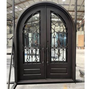 Cerradura Francesa para Puerta, Bisagras Mecánicas, Varilla de Presión, Doble, Exterior, Gris, Estilo Crittal, para Baño, Puerta de Hierro Forjado Hotian - Product Image 1