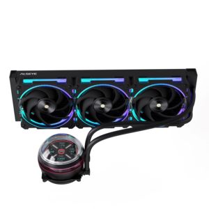 Refroidisseur de processeur à refroidissement par eau ARGB 240/360 pour boîtier d'ordinateur avec dissipateur thermique en aluminium, roulement à fluide, prise en charge ARGB 3 broches - Product Image 5