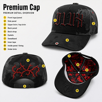 Casquettes de baseball personnalisées en cuir suédé, broderie personnalisée, logo imprimé, livraison rapide, faible MOQ
