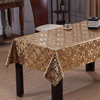 Nappe en PVC RNPT, gris, motif mosaïque, dos en tissu, opaque, facile à nettoyer, pour cuisine, salle à manger, café, restaurant