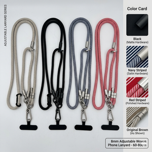 Cordon de téléphone universel réfléchissant en polyester durable de 8 mm, bandoulière/poignet/cou, réglable avec fermoir détachable, pour extérieur - Product Image 4