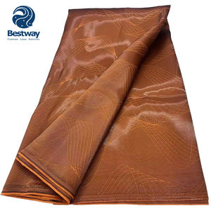 Bestway, la más nueva <span class=keywords><strong>tela</strong></span> de encaje <span class=keywords><strong>bordado</strong></span> de brocado líquido <span class=keywords><strong>para</strong></span> fiesta nupcial, boda, vestido de Mujer Africana - Product Image 4