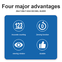 Compteur mécanique à 5 chiffres Z94-F, type rouleau, haute précision, encodeur, roue de mesure de longueur