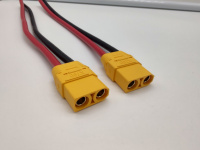 2 broches 10AWG 16AWG XT60 XT90 connecteur mâle femelle adaptateur câble assemblage 0.2m 1m 3m pour e-bike e-scooter
