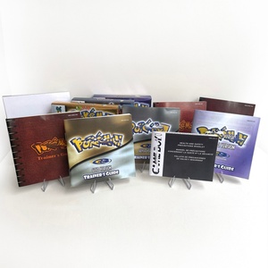 High Quality New Design Blue Crystal Gold Red Silver Yellow Holographic Metallic Foil Finish Wired <b>Game</b> Manual Box for Gbc - Product Image 2