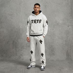 Conjunto Deportivo Reversible para Hombre, Ropa Deportiva Casual de Alta Calidad, Sudadera y Pantalón de Forro Polar Técnico Personalizado - Product Image 1