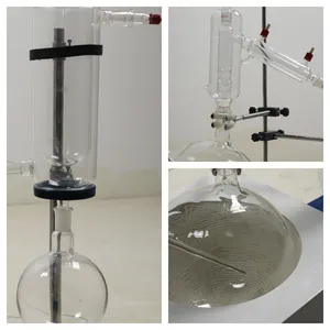 Фракционное дистилляционное оборудование YUHUA 2l 5l10l 20l, комплект для дистилляции эфирного масла с короткой дорожкой - Product Image 5