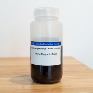Particules magnétiques aminées à haute réactivité pour l'attachement de biomolécules covalentes, applications de recherche en laboratoire et de bioséparation - Product Image 1