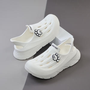 Chaussures d'eau pour hommes Seiyan, semelles épaisses, antidérapantes, chaussures de sport de plage et d'extérieur, motif animal, beige, kaki, blanc, noir - Product Image 4