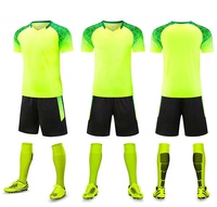 Jersey Sepak Bola Klub Tim, Bahan Polyester Fiber, Cepat Kering, Bernapas, dan Ekspresif