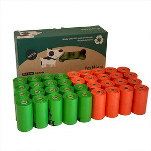 Sacs à déchets pour animaux de compagnie biodégradables, écologiques, simples, non parfumés, en plastique, pour petits animaux, vente en gros par le fabricant - Product Image 6