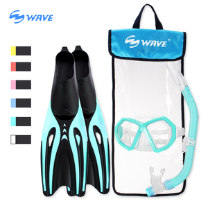 Ensemble de masques de plongée WAVE Vendeur <span class=keywords><strong>Masque</strong></span> de plongée en apnée pour ensemble de plongée Équipement de plongée Natation Plongée avec tuba <span class=keywords><strong>Masque</strong></span> <span class=keywords><strong>et</strong></span> <span class=keywords><strong>palmes</strong></span> Ensemble - Product Image 4
