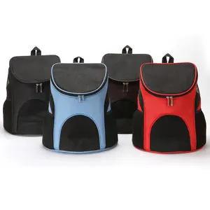 Factory Direct Sale Pet Carrier Hände frei tragbare stabile Hunde träger Rucksack für Reisen Camping Leicht zu trocknen Welpen träger