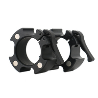 Colliers de verrouillage pour haltères de musculation en alliage d'aluminium de 50 mm avec fonction d'aspiration magnétique, protège-paume, couleur personnalisée