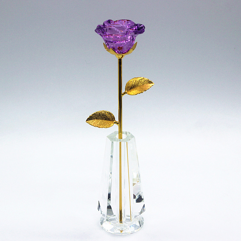 Vase violet coloré