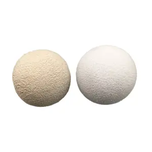 Konfeksiyon aksesuarları 48mm jean yıkama topları çamaşır organik yün kurutma topları yıkama yün topları yeni prim ürünleri
