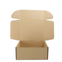 Conception gratuite Support Emballage en carton ondulé Boîte recyclable Boîte en carton Boîtes de déménagement d'expédition pour emballage de chaussures