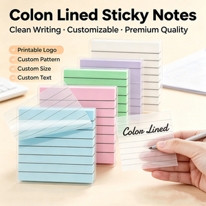 กระดาษโน้ตแบบมีเส้น SK Colon ปรับแต่งได้ สีสันสดใส พิมพ์โลโก้ได้ คุณภาพพรีเมียม - Product Image 5