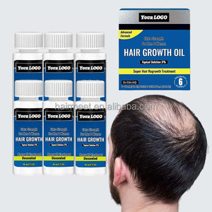 6pcs*6 60ml Sérum Capillaire Biologique aux Herbes pour la Croissance des Cheveux Biotine 5% Force Extra Forte Liquide Végétalien Huile Capillaire Végétalienne Prévient la Chute des Cheveux - Product Image 3