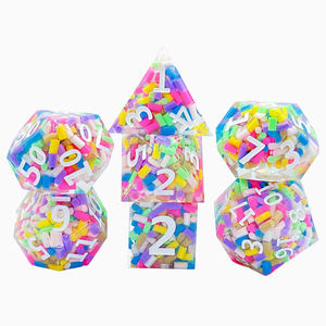 XinRong – dés polyédriques en résine, <span class=keywords><strong>jeu</strong></span> <span class=keywords><strong>de</strong></span> rôle, dés <span class=keywords><strong>donjons</strong></span> <span class=keywords><strong>et</strong></span> <span class=keywords><strong>dragons</strong></span> - Product Image 1