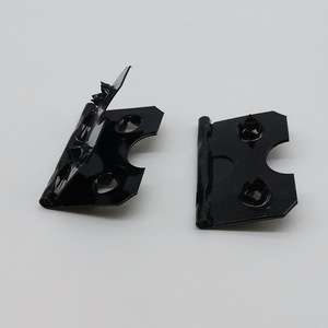 6241 <b>Black</b> Hinge Iron Surface Mount Furniture Hinge For <b>Photo</b> <b>Frame</b> Back Panel Concealed Hanging Barbs Minimalist Design - Product Image 2