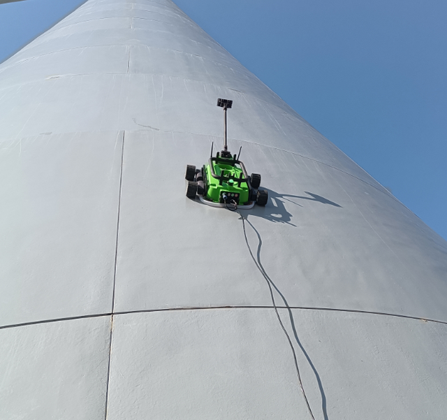 Industrial Negative Pressure Wall-Climbing Robot Multifunctional Wall Crawler Robot