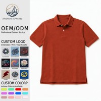 Polo pour homme en piqué 100% coton Pima double mercerisé avec logo personnalisé – Essentiels Smart Casual – Fournisseur