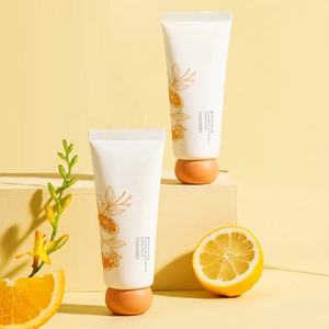 Envase de Tubo Exprimible para Crema de Manos, Tubo con Tapa, Envase Negro para Crema de Manos, Envase de Tubo de Plástico - Product Image 1