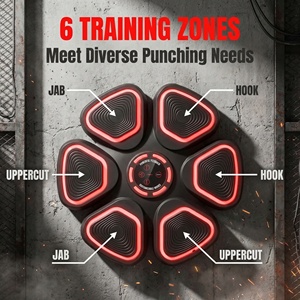 <span class=keywords><strong>Équipement</strong></span> <span class=keywords><strong>de</strong></span> fitness à domicile pour adultes, version améliorée, avec machine <span class=keywords><strong>de</strong></span> <span class=keywords><strong>boxe</strong></span> dotée <span class=keywords><strong>de</strong></span> musique Bluetooth et réglage du poids du cible lumineuse - Product Image 5