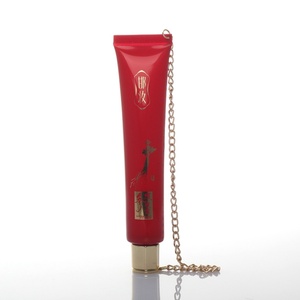 Tube de crème pour les yeux en plastique recyclé PCR de haute qualité, écologique, 50 ml, 30 ml, emballage cosmétique personnalisé avec porte-clés pour les soins de la peau - Product Image 2