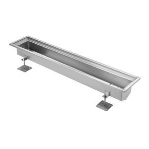 Drains de canalisation en acier inoxydable à haut <span class=keywords><strong>d</strong></span>ébit Kylssep, avec pente intégrée, drain de tranchée à fond en V en acier inoxydable - Product Image 3