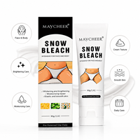 Crème éclaircissante pour le visage et le corps, blanchissante, hydratante, lissante, en stock, prix de gros, approvisionnement en vrac, OEM