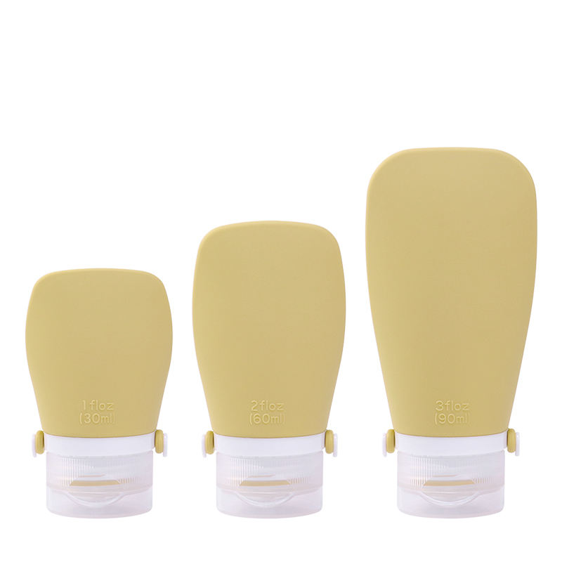 ขวดรีฟิลซิลิโคนสีเหลือง