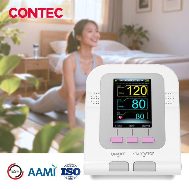 CONTEC08A Low Price Latest Sphygmomanometer Mercury Free Automatic Aneroid Sphygmomanometer